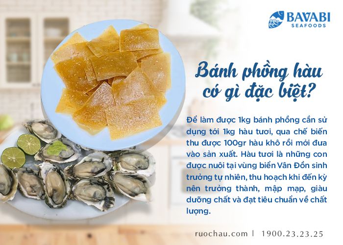 phồng hàu Vân Đồn