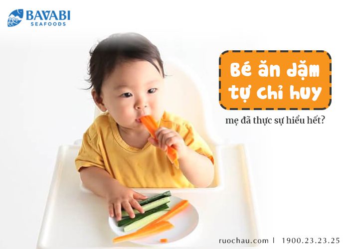bé ăn dặm tự chỉ huy