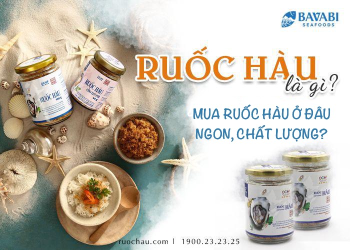 mua ruốc hàu ở đâu