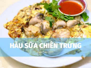 Chỉ mất 5' để có đĩa hàu sữa chiên trứng bạn có tin không?