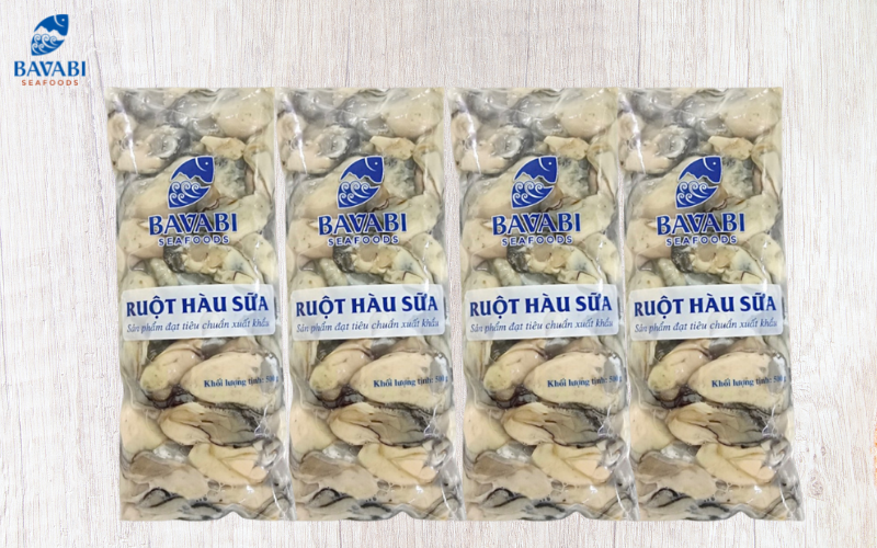 Bavabi clean oyster intestines